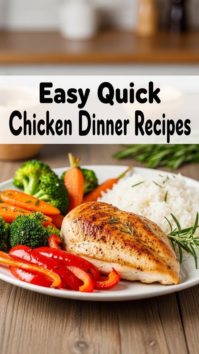 Easy Quick Chicken Dinner Recipes