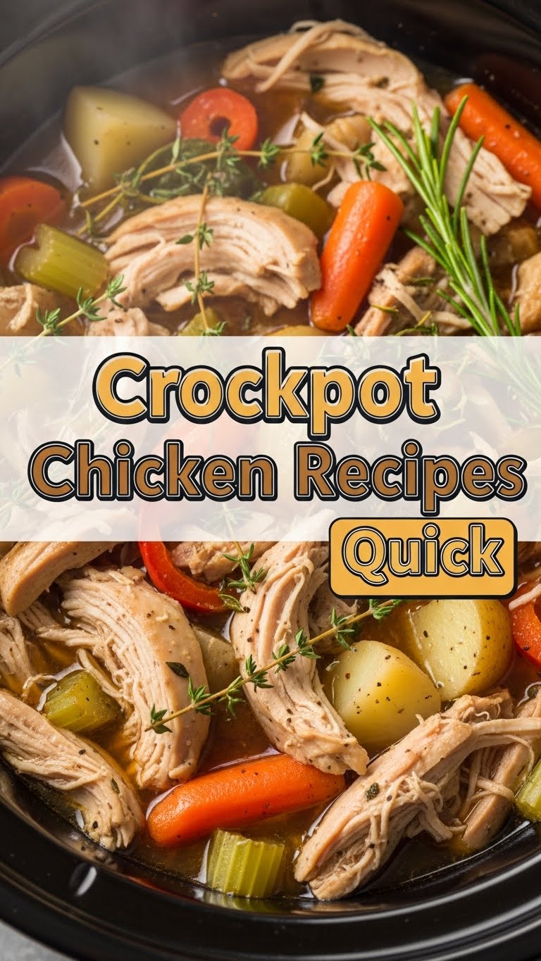 Crockpot Chicken Recipes Quick