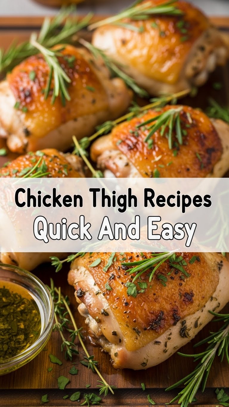 Chicken Thigh Recipes Quick And Easy