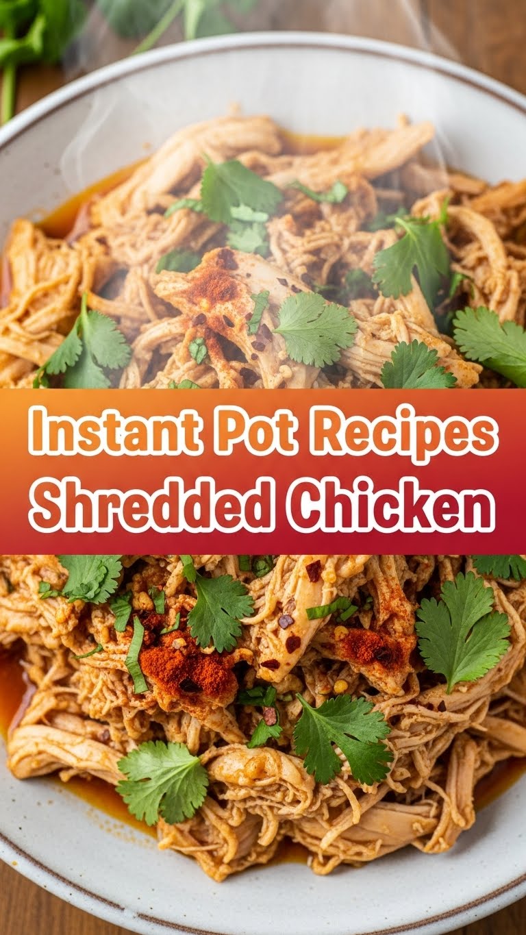Instant Pot Recipes Shredded Chicken