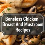 Boneless Chicken Breast And Mushroom Recipes