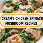 Creamy Chicken Spinach Mushroom Recipes