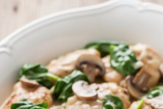 Creamy Chicken Spinach Mushroom Recipes