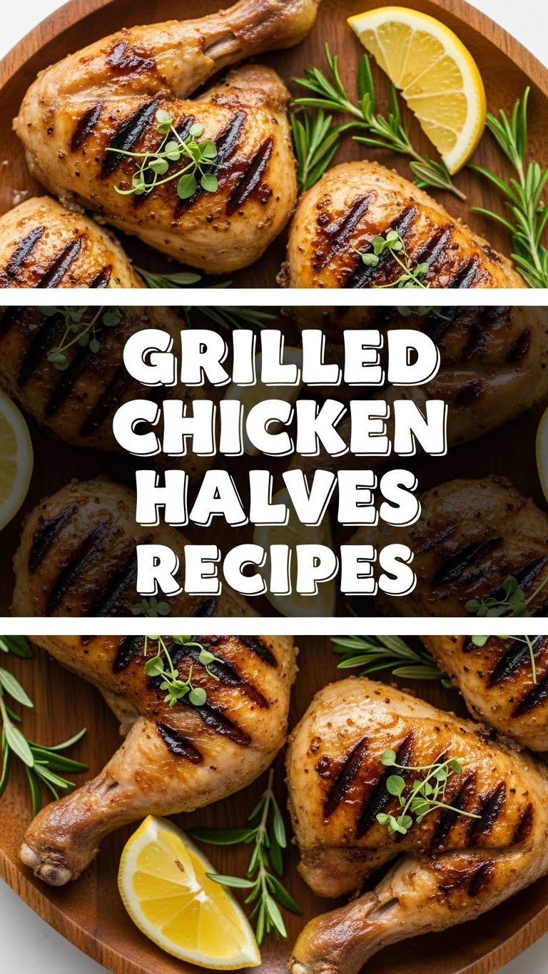 Grilled Chicken Halves Recipes