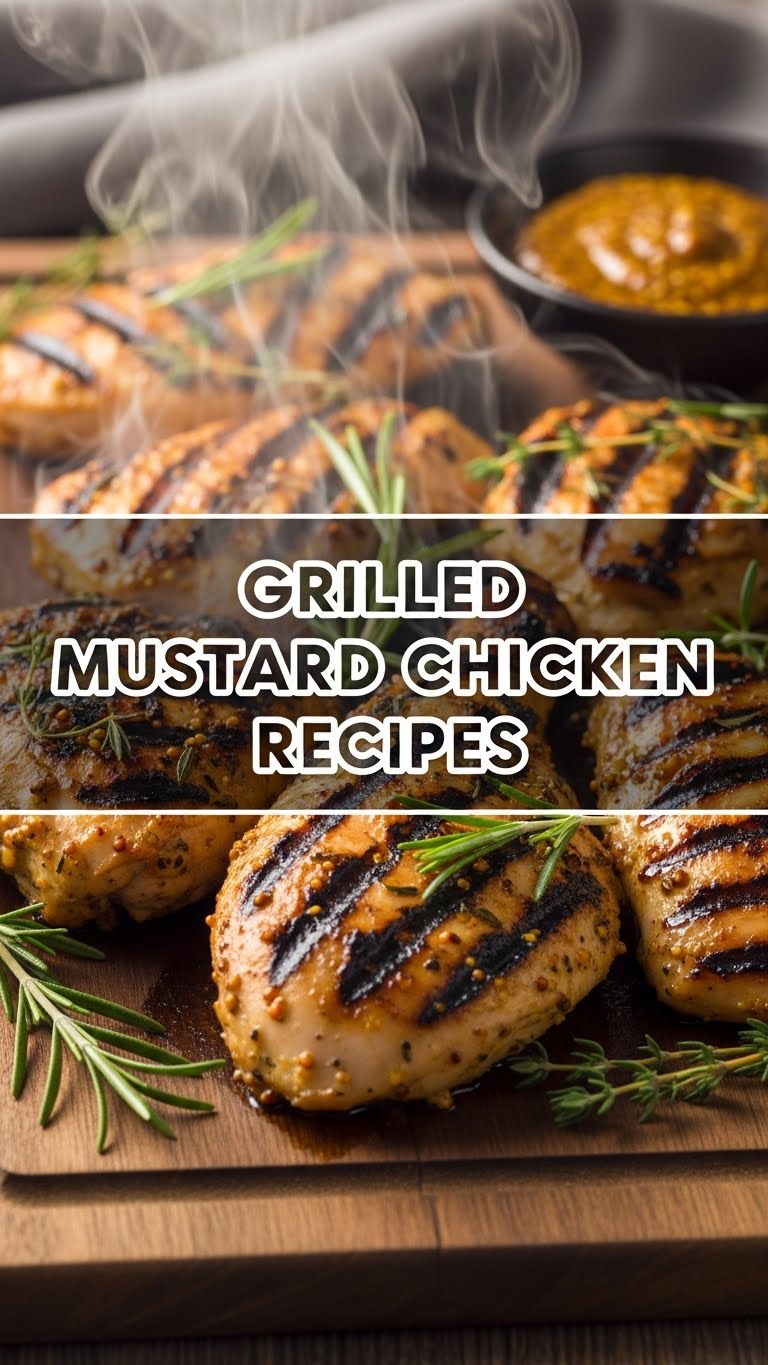 Grilled Mustard Chicken Recipes