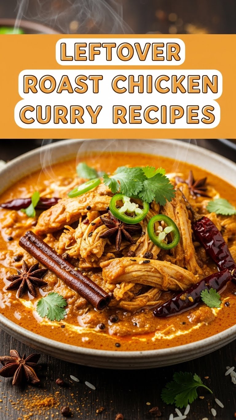 Leftover Roast Chicken Curry Recipes