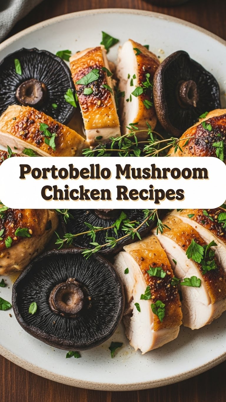 Portobello Mushroom Chicken Recipes
