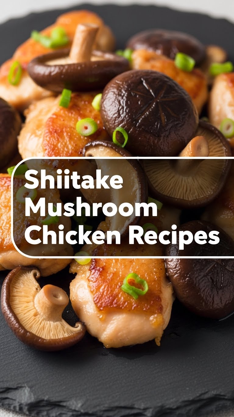 Shiitake Mushroom Chicken Recipes