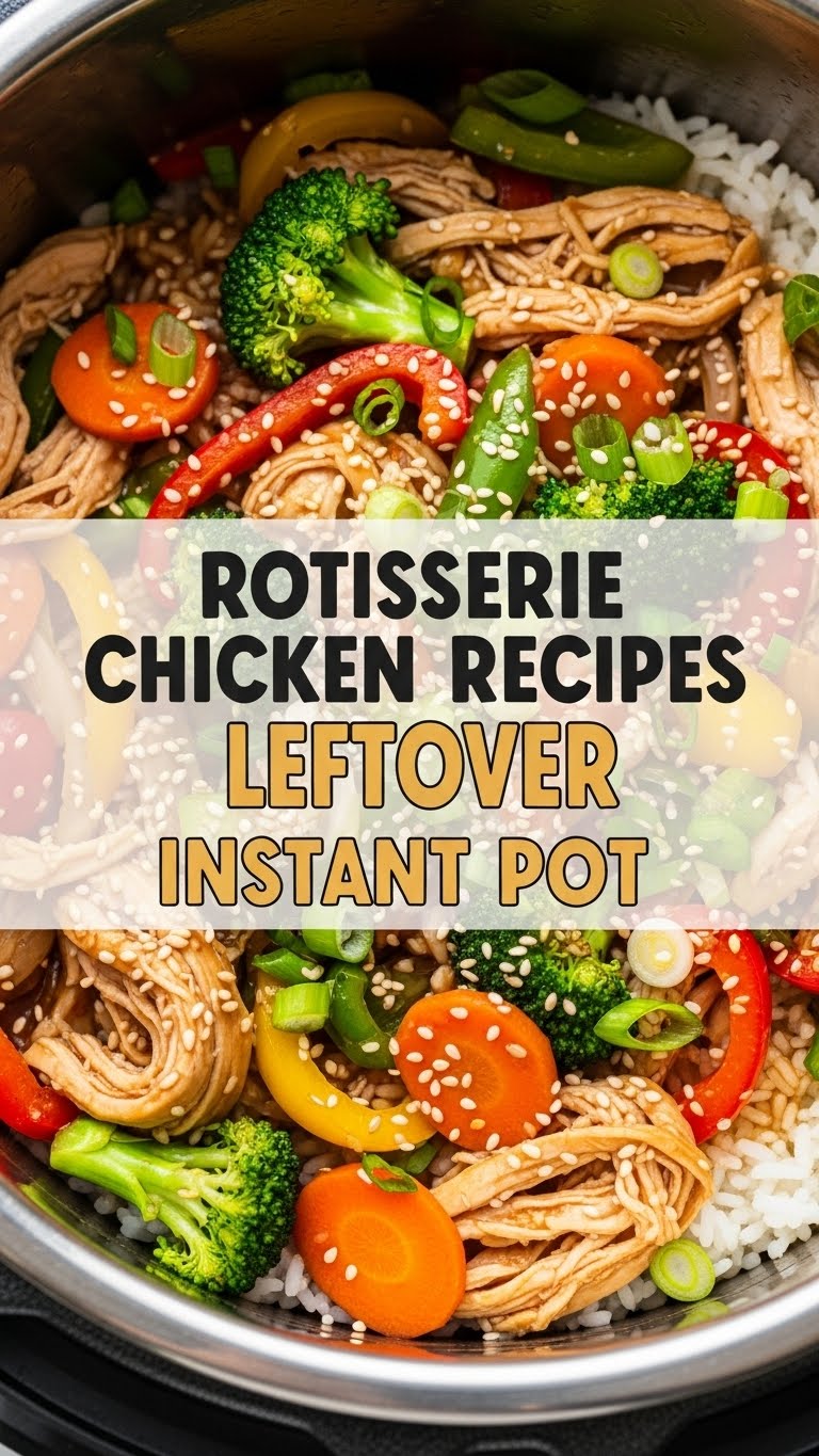 Rotisserie Chicken Recipes Leftover Instant Pot