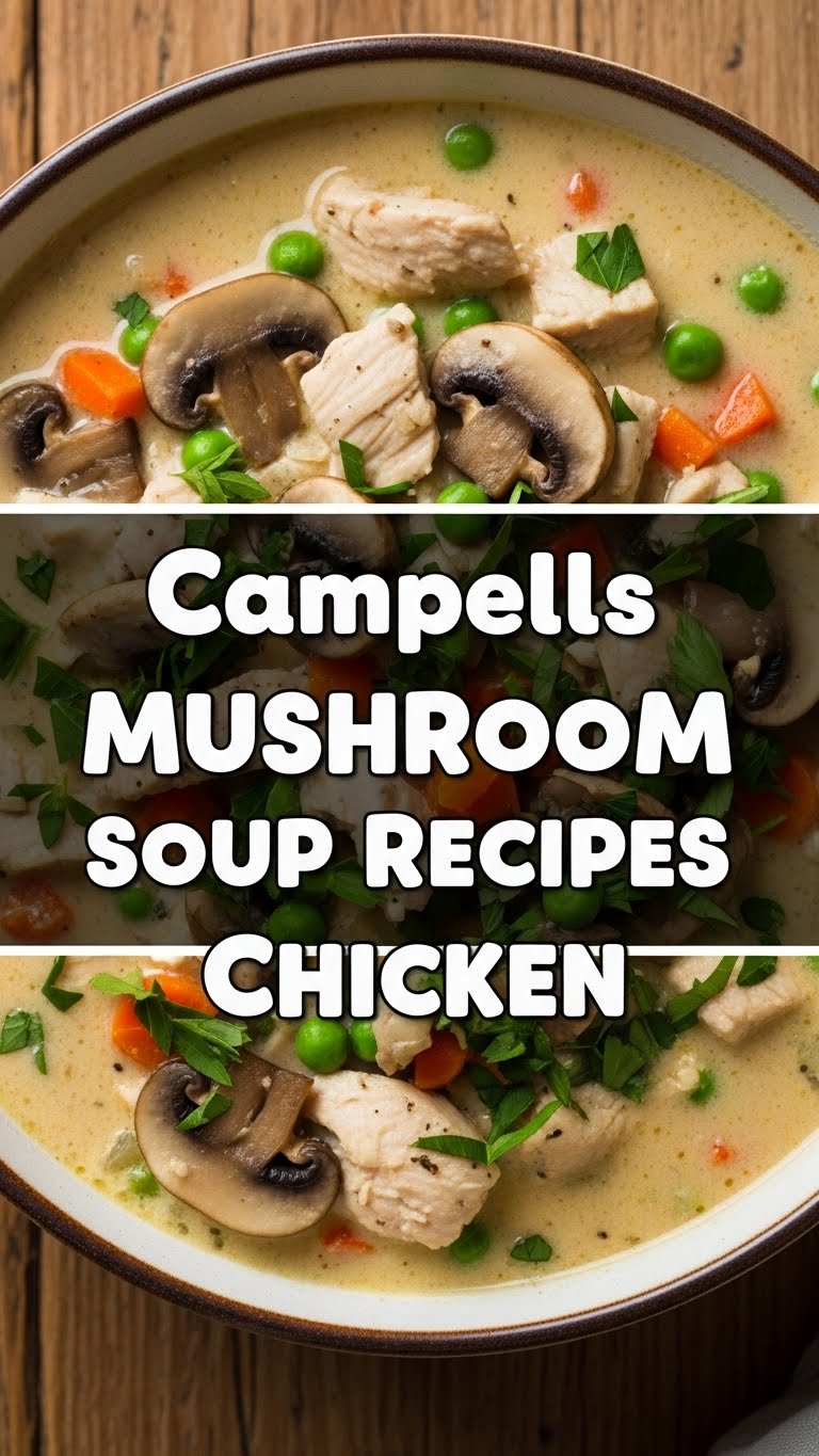 Campbells Mushroom Soup Recipes Chicken