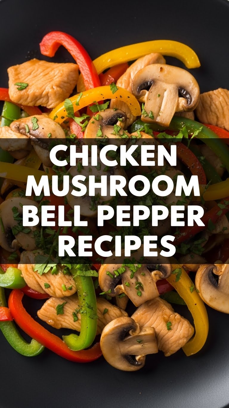 Chicken Mushroom Bell Pepper Recipes