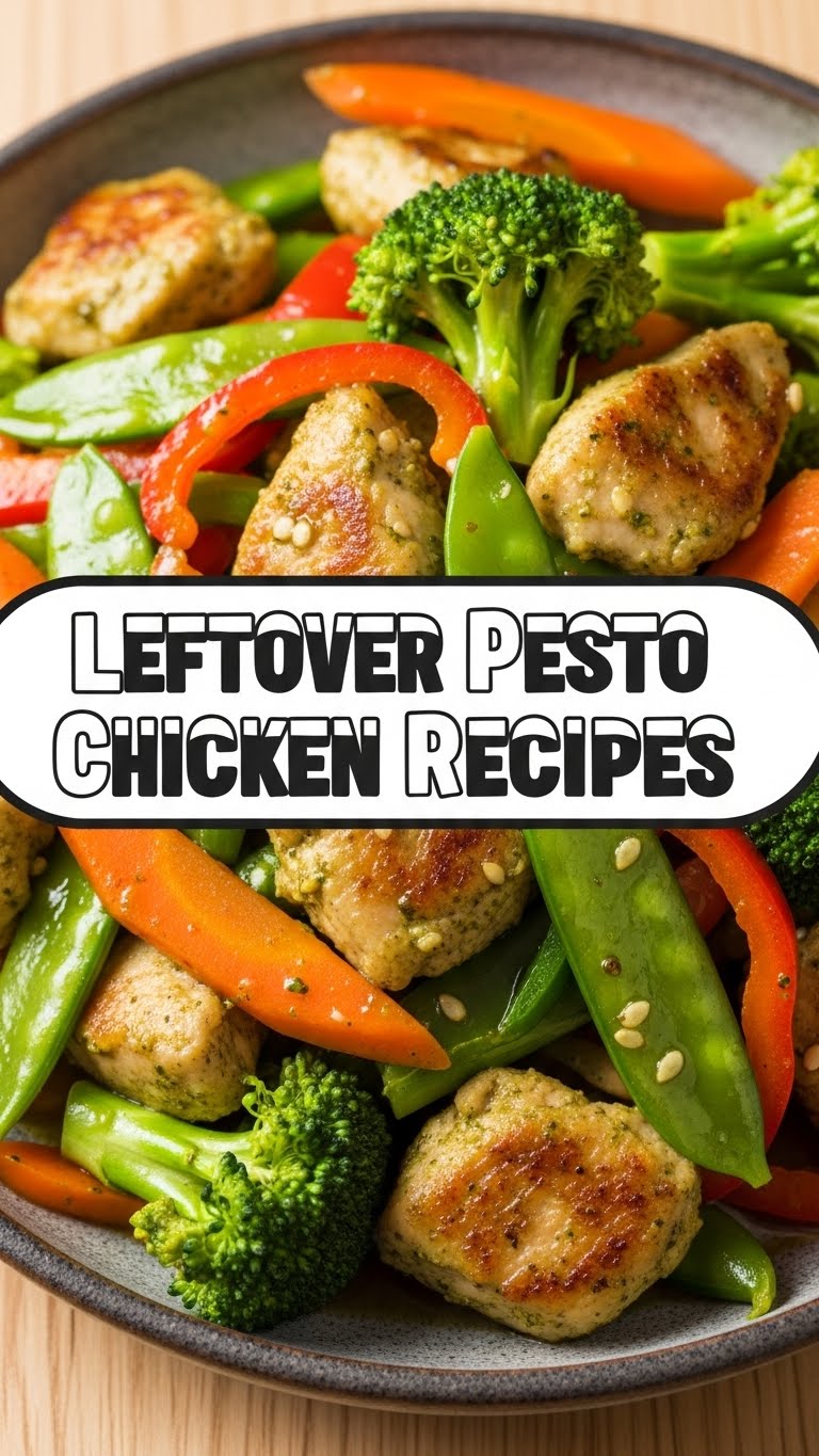 Leftover Pesto Chicken Recipes
