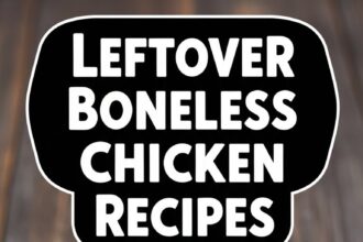 Leftover Boneless Chicken Recipes