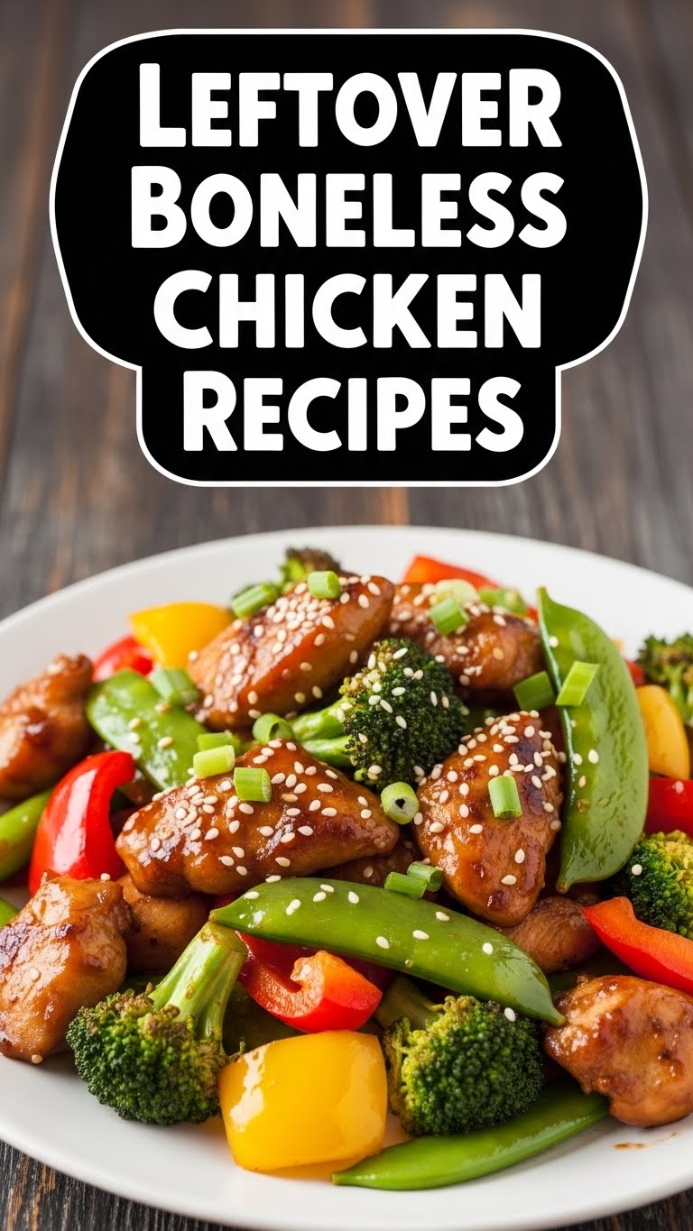 Leftover Boneless Chicken Recipes