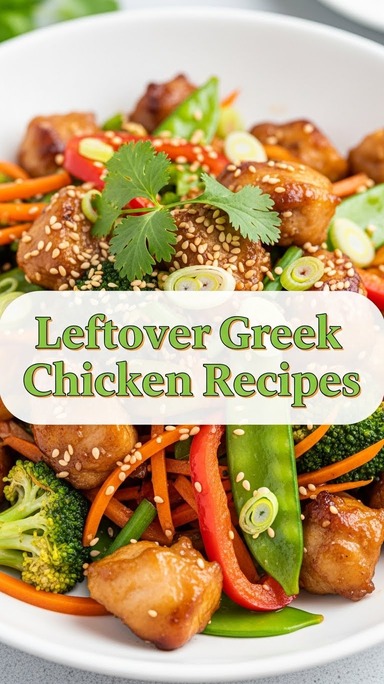 Leftover Greek Chicken Recipes