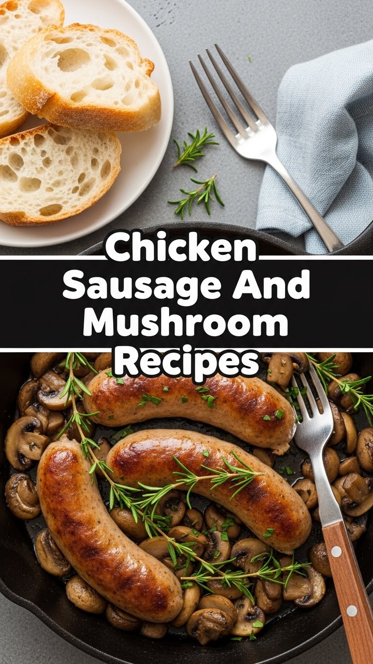 Chicken Sausage And Mushroom Recipes