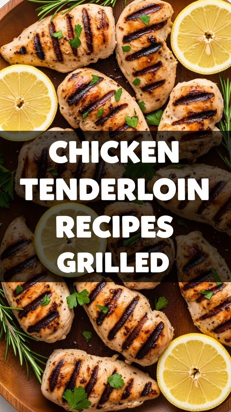 Chicken Tenderloin Recipes Grilled
