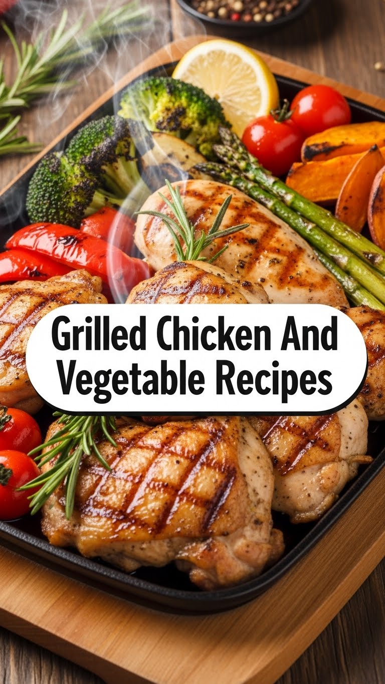 Grilled Chicken And Vegetable Recipes