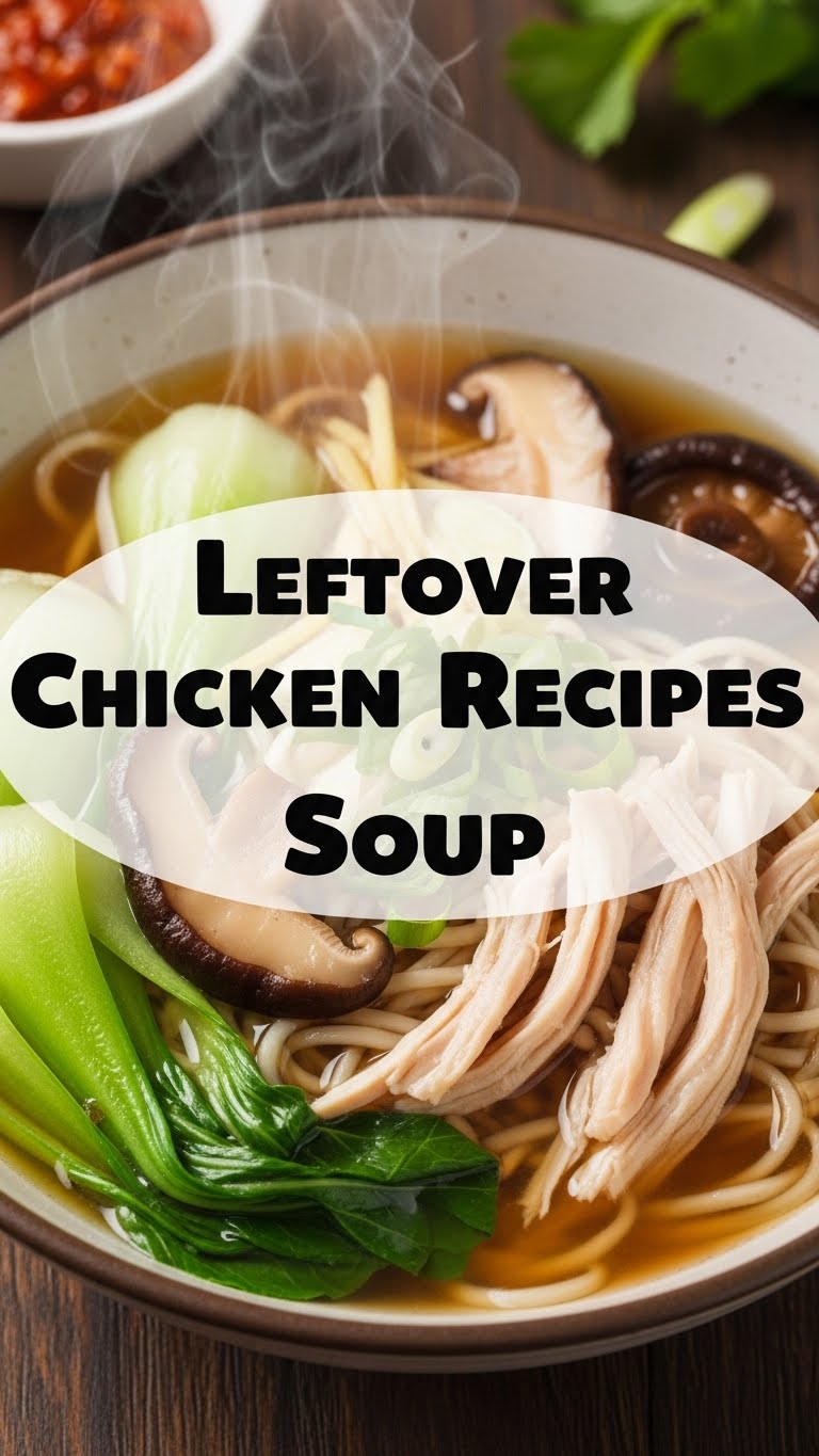 Leftover Chicken Recipes Soup