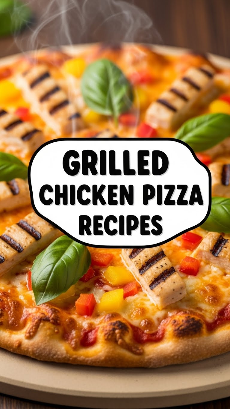 Grilled Chicken Pizza Recipes