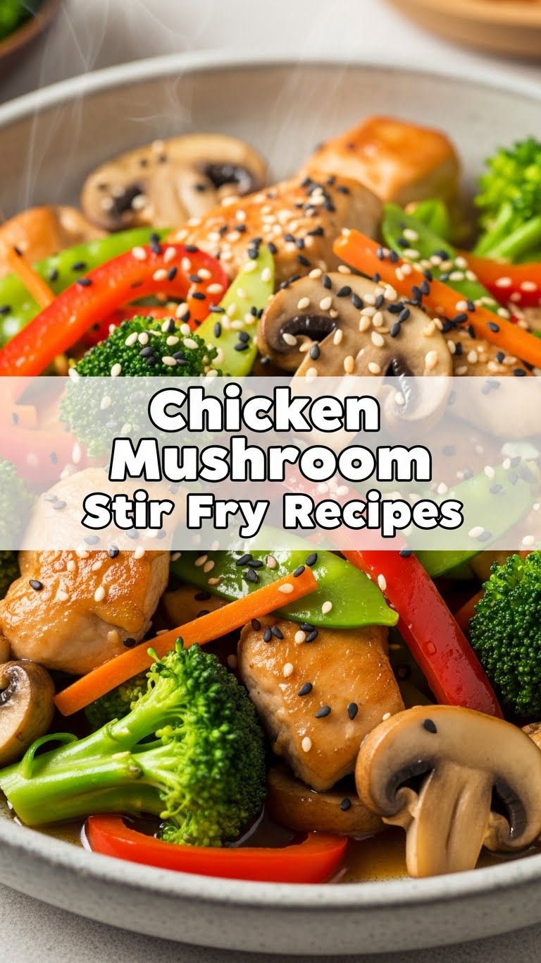 Chicken Mushroom Stir Fry Recipes