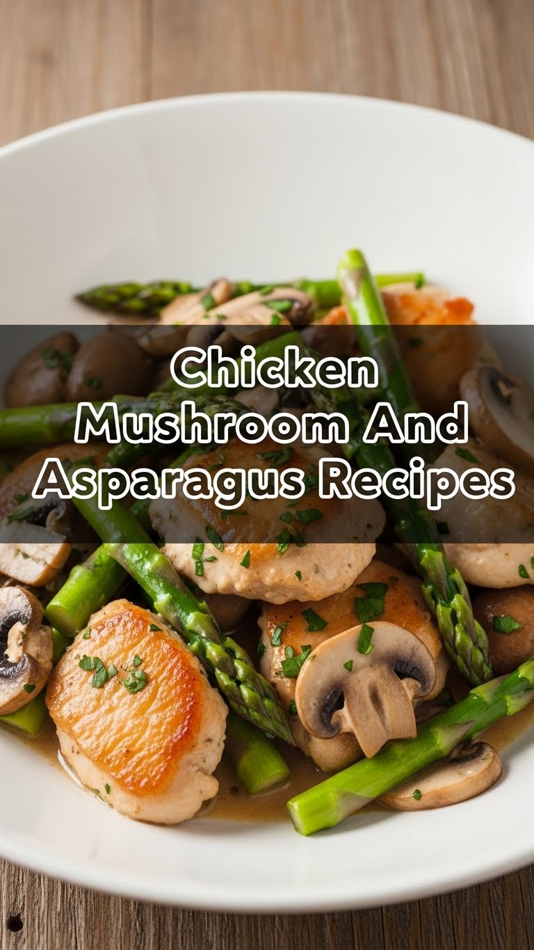 Chicken Mushroom And Asparagus Recipes