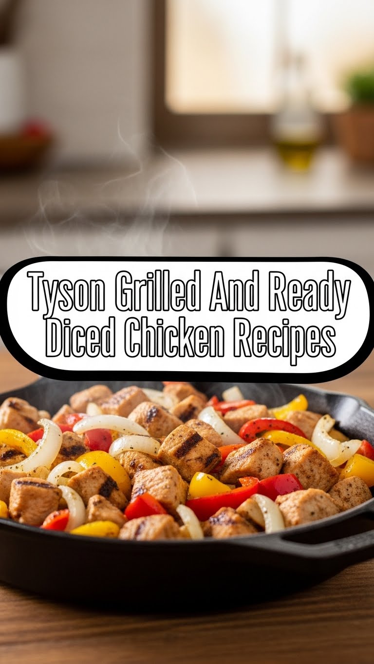 Tyson Grilled And Ready Diced Chicken Recipes