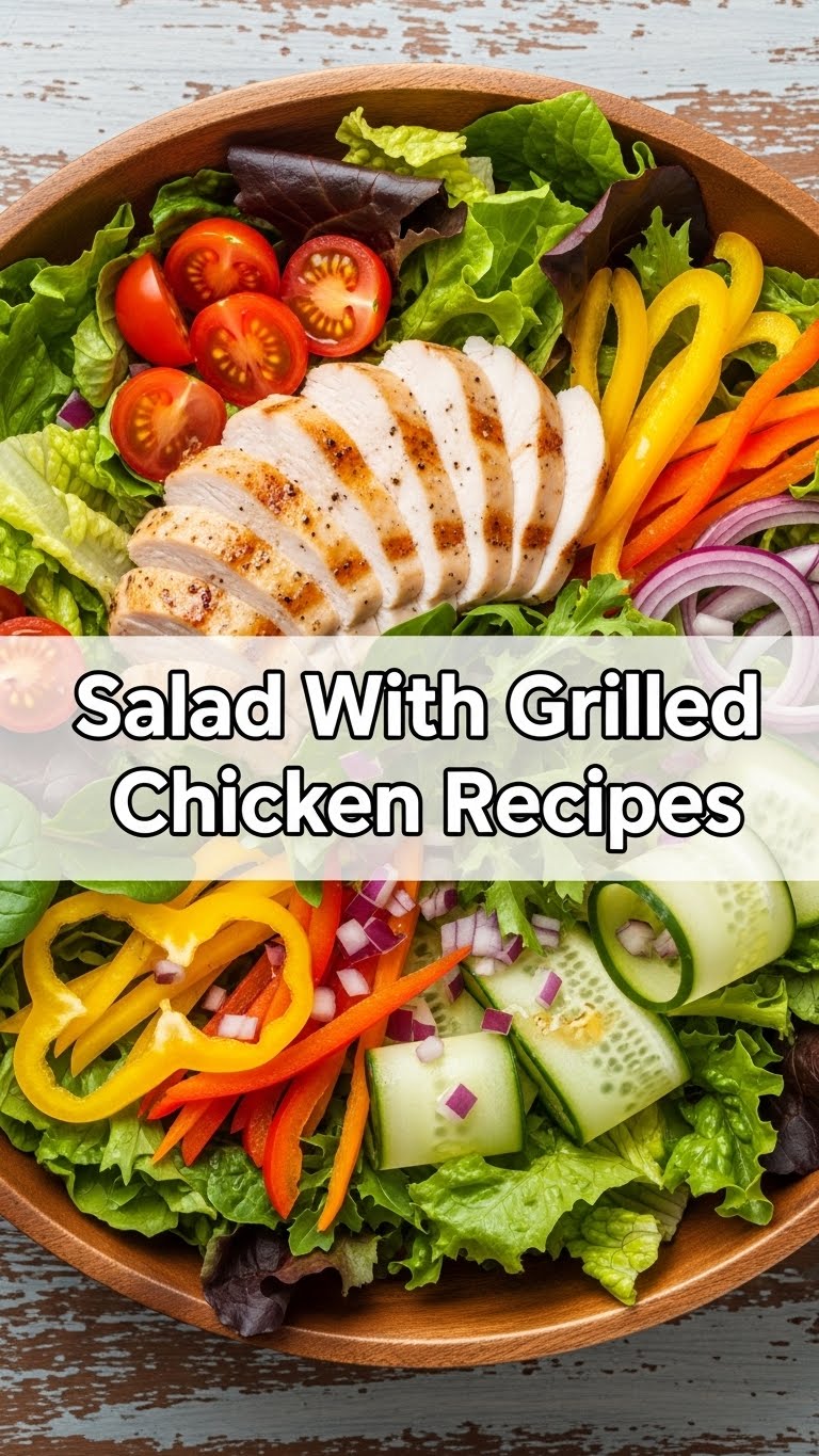 Salad With Grilled Chicken Recipes