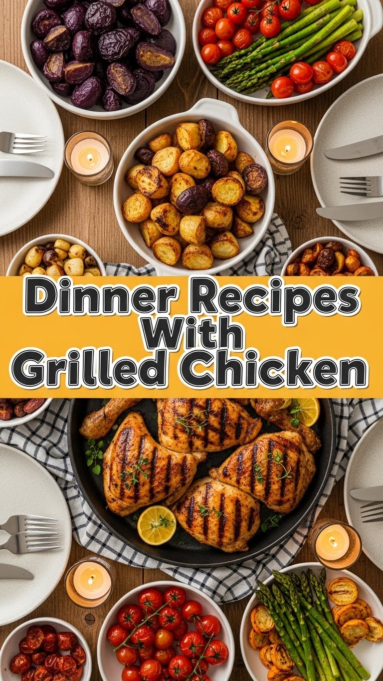 Dinner Recipes With Grilled Chicken
