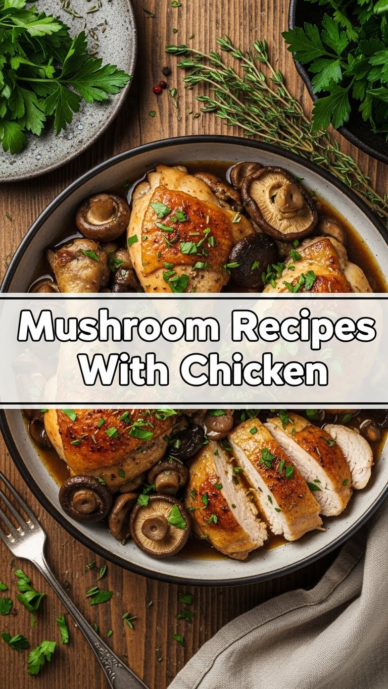 Mushroom Recipes With Chicken