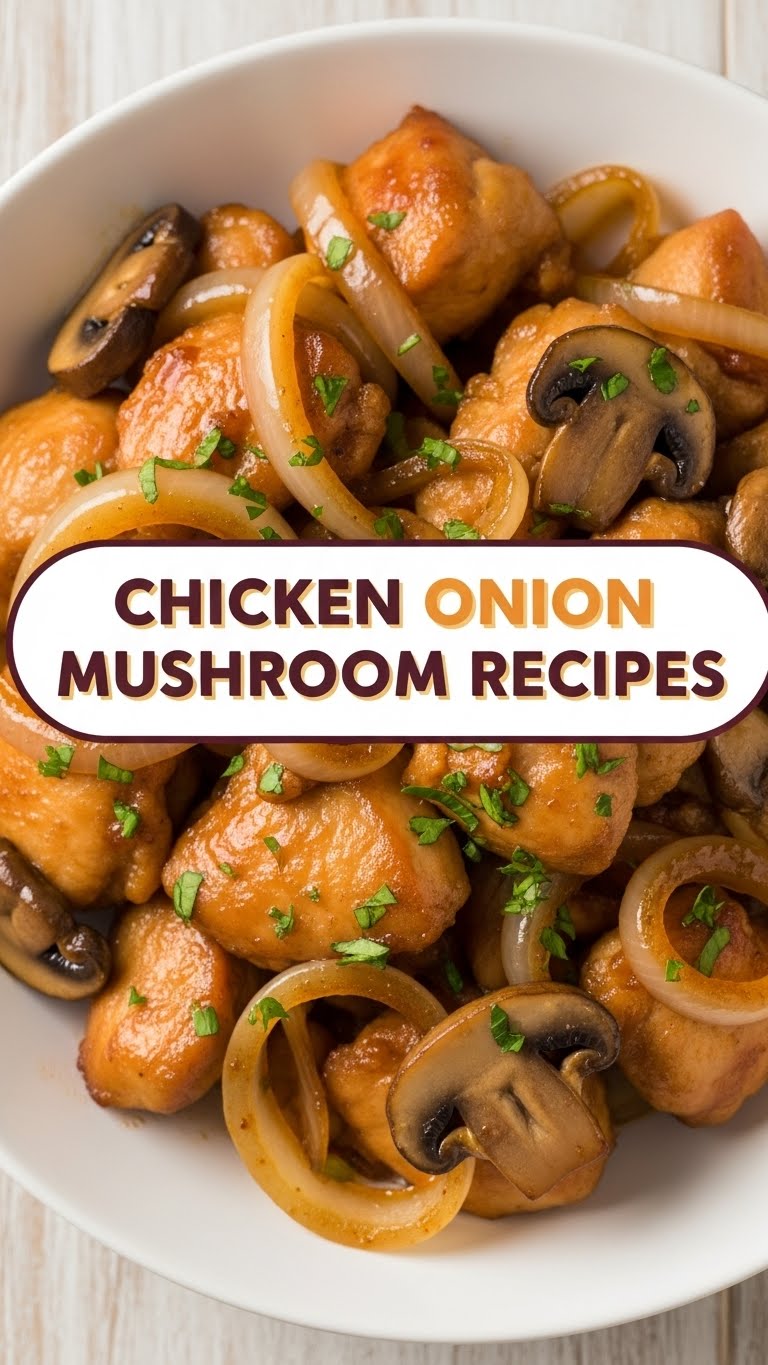 Chicken Onion Mushroom Recipes