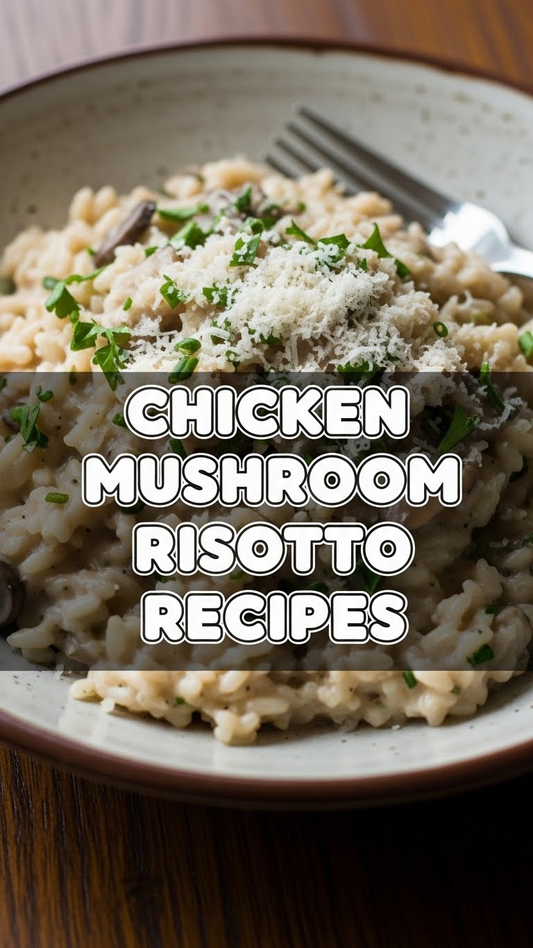 Chicken Mushroom Risotto Recipes