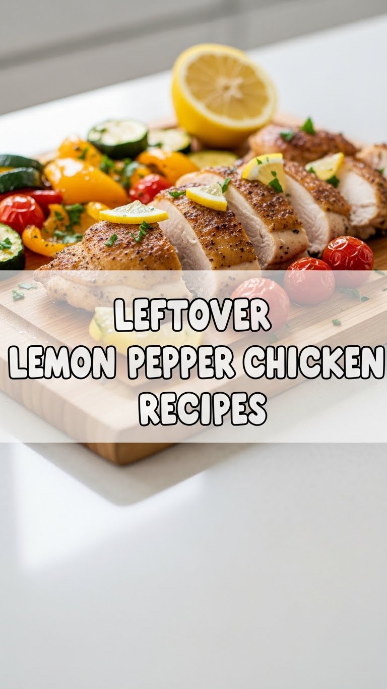 Leftover Lemon Pepper Chicken Recipes