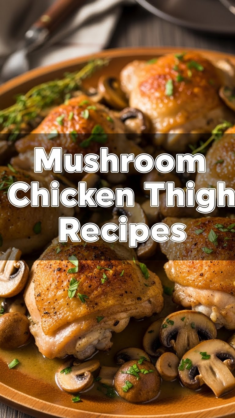 Mushroom Chicken Thigh Recipes