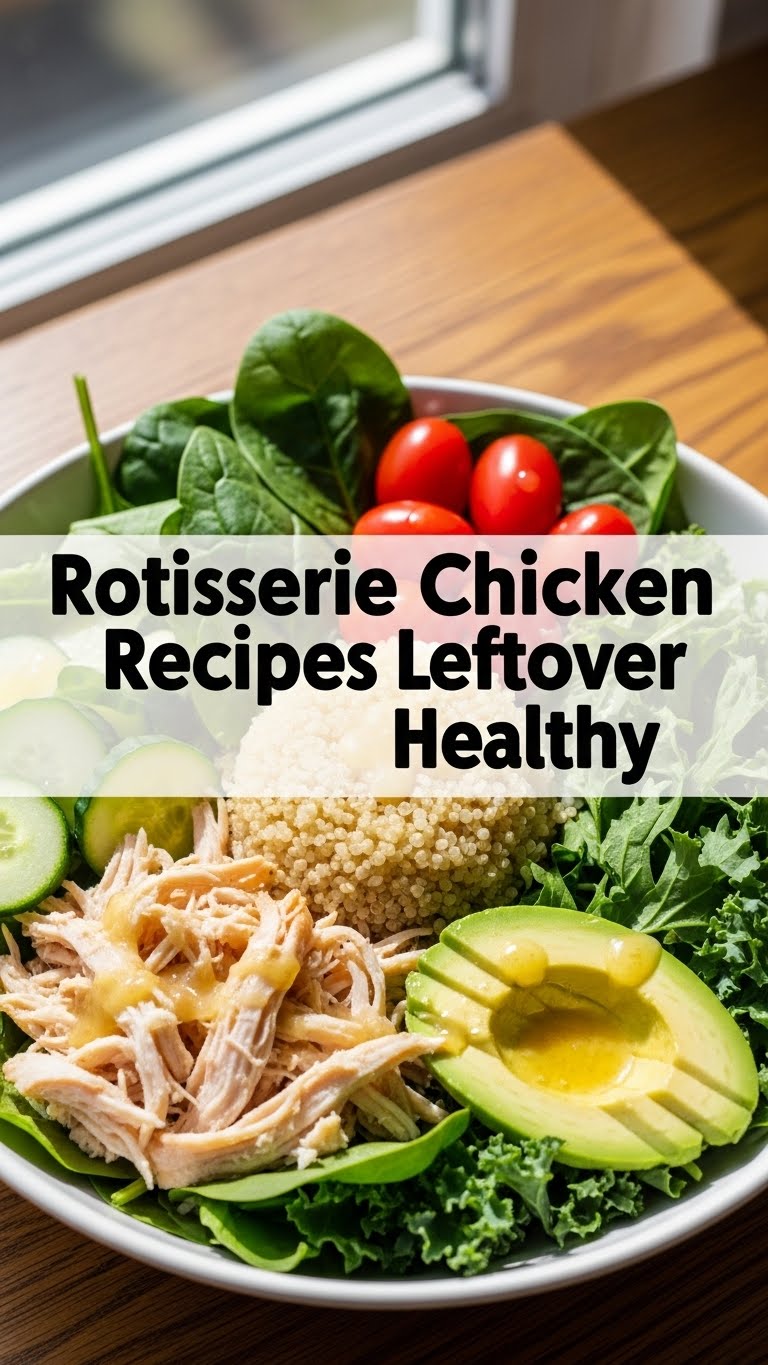 Rotisserie Chicken Recipes Leftover Healthy