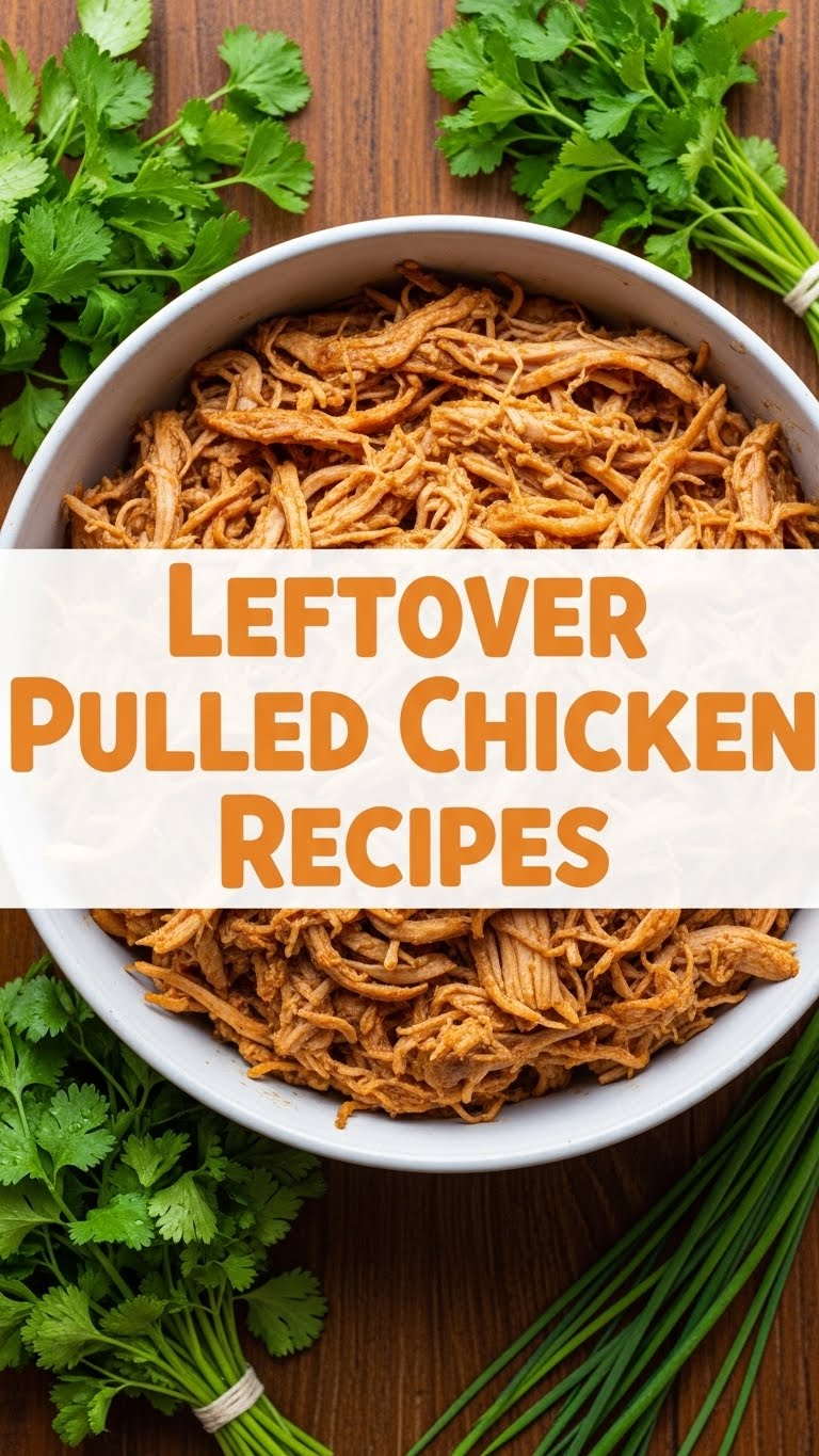 Leftover Pulled Chicken Recipes