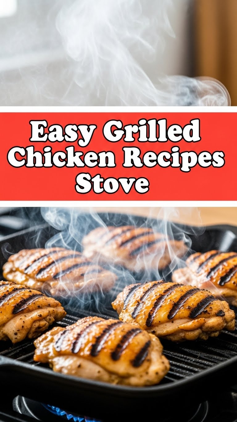 Easy Grilled Chicken Recipes Stove
