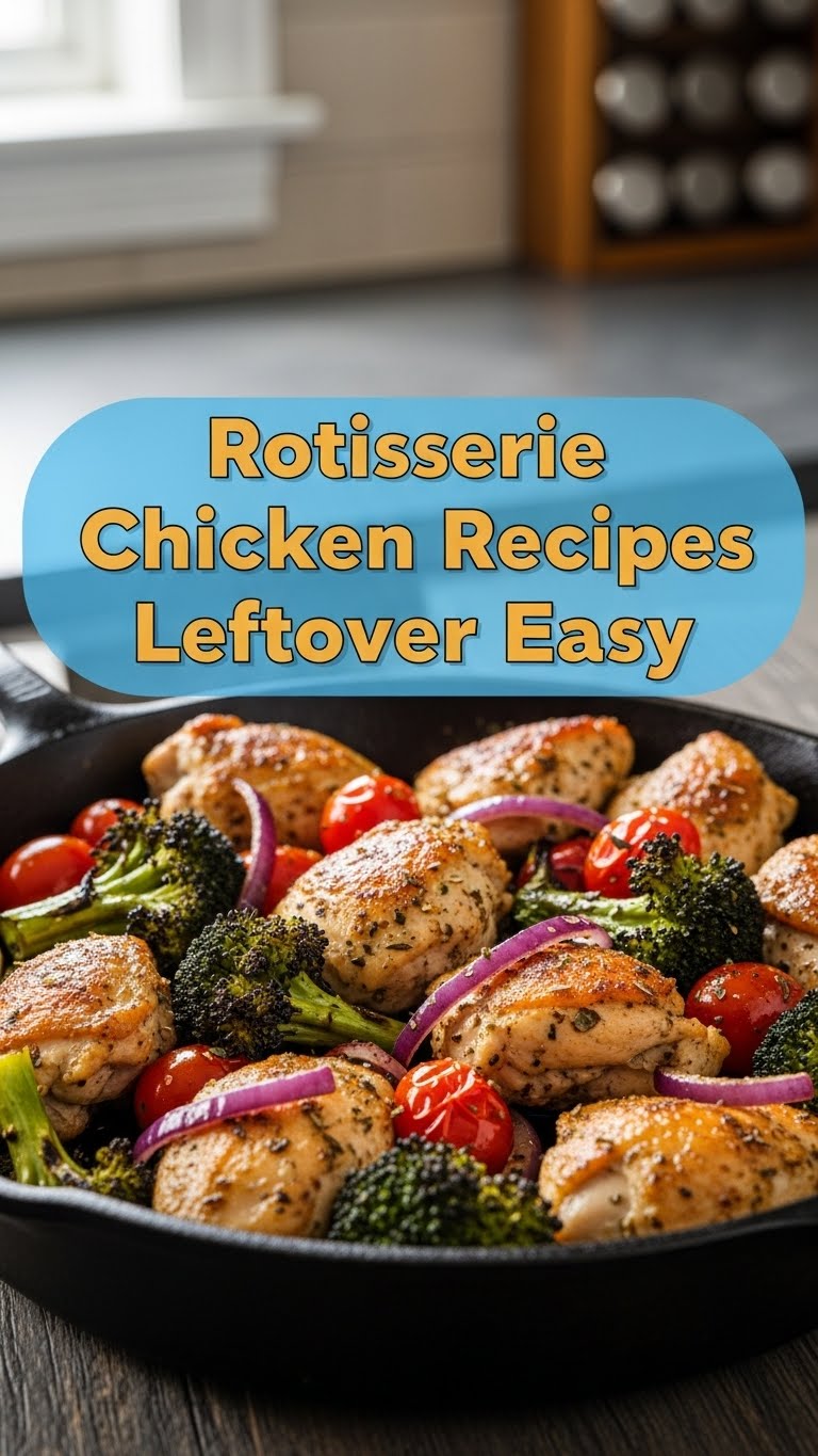 Rotisserie Chicken Recipes Leftover Easy