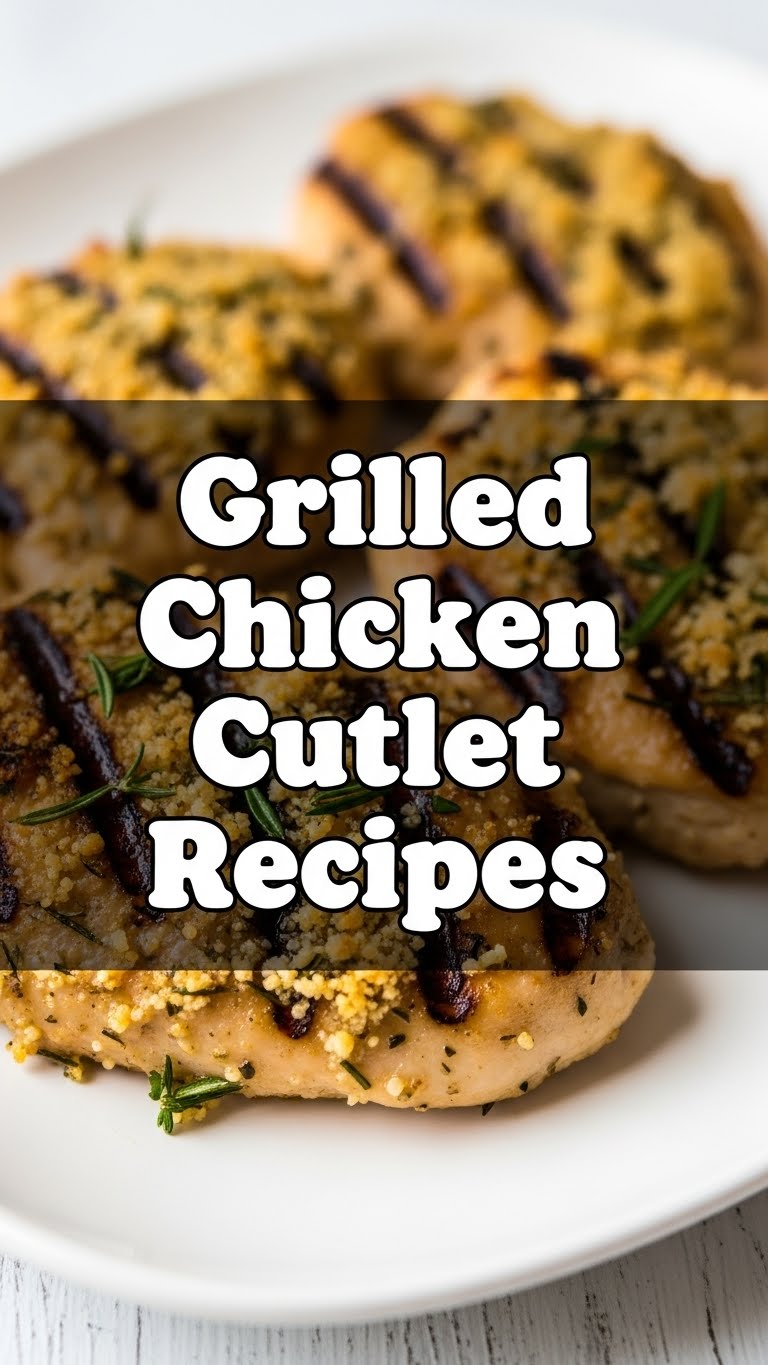 Grilled Chicken Cutlet Recipes