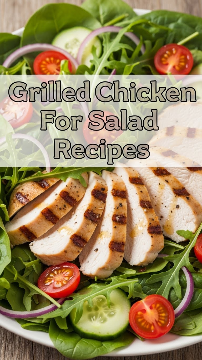 Grilled Chicken For Salad Recipes