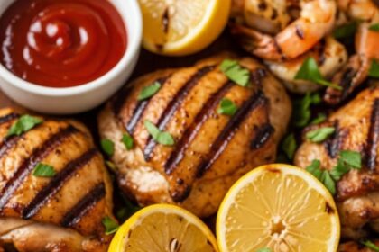 Grilled Chicken And Shrimp Recipes