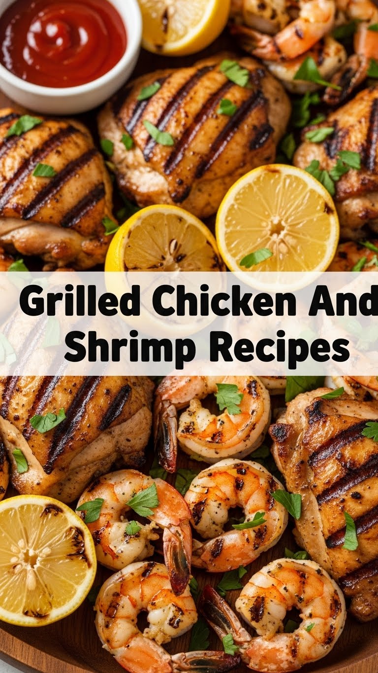 Grilled Chicken And Shrimp Recipes