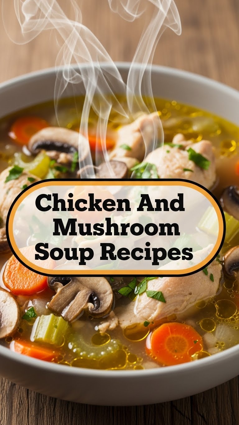 Chicken And Mushroom Soup Recipes