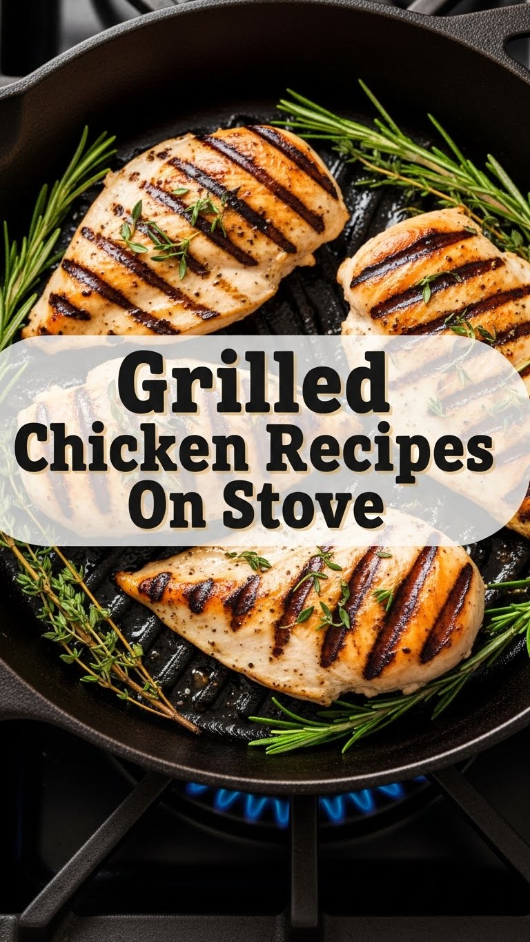 Grilled Chicken Recipes On Stove