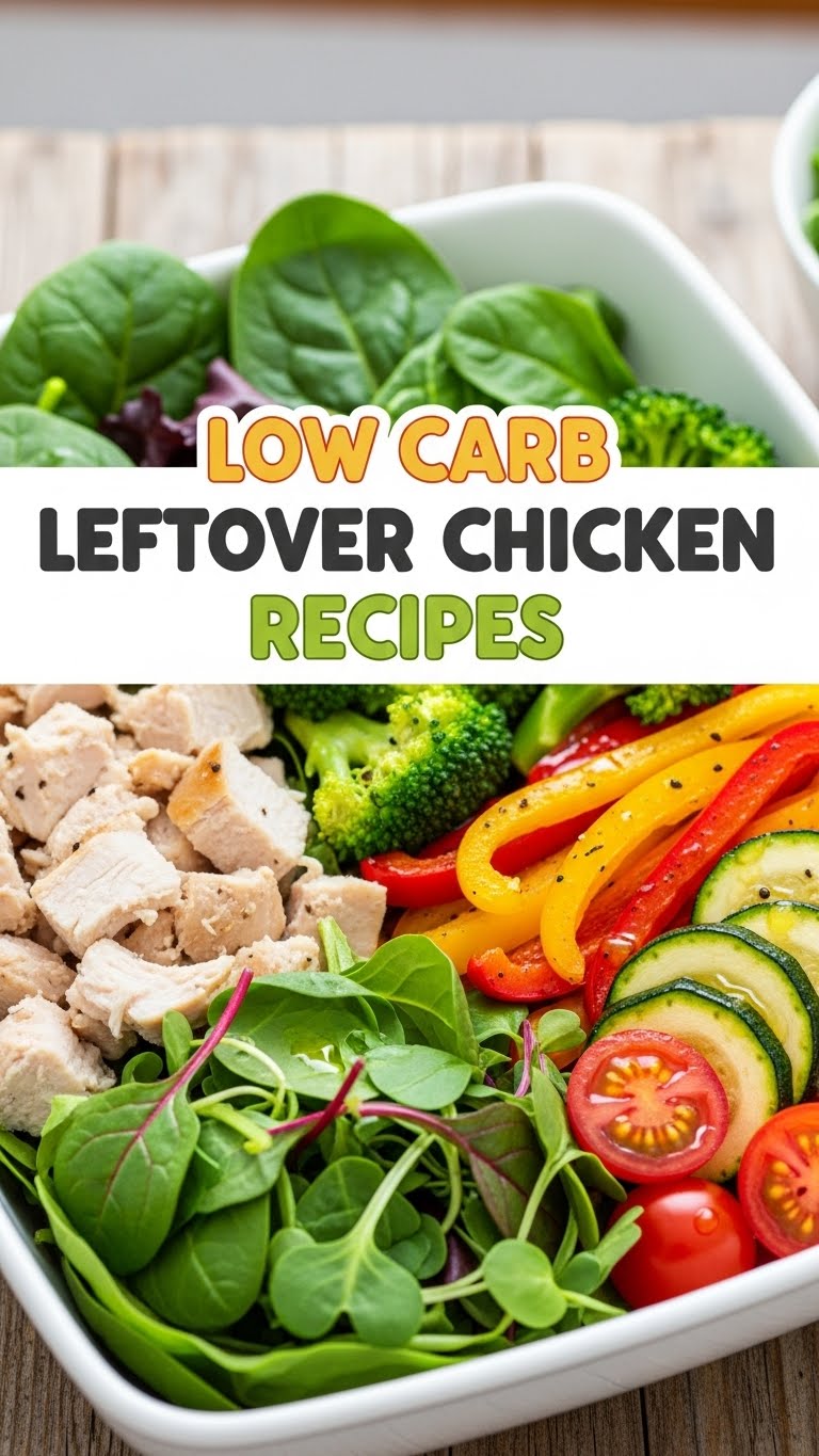 Low Carb Leftover Chicken Recipes