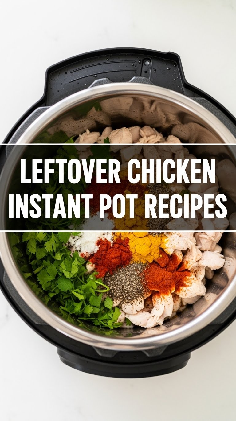 Leftover Chicken Instant Pot Recipes