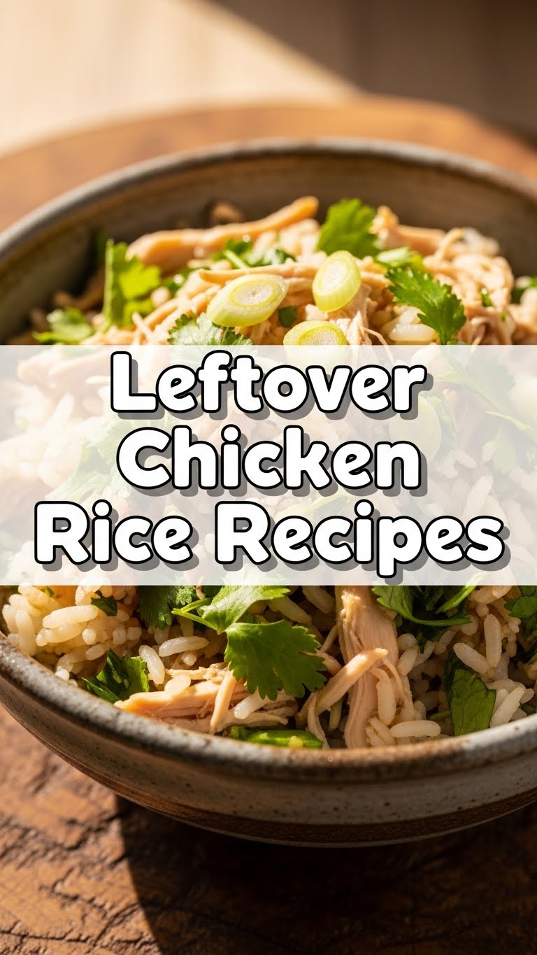Leftover Chicken Rice Recipes