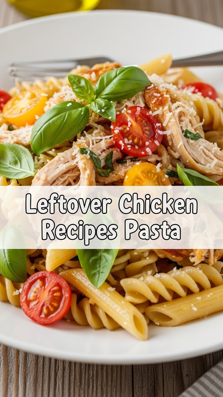 Leftover Chicken Recipes Pasta