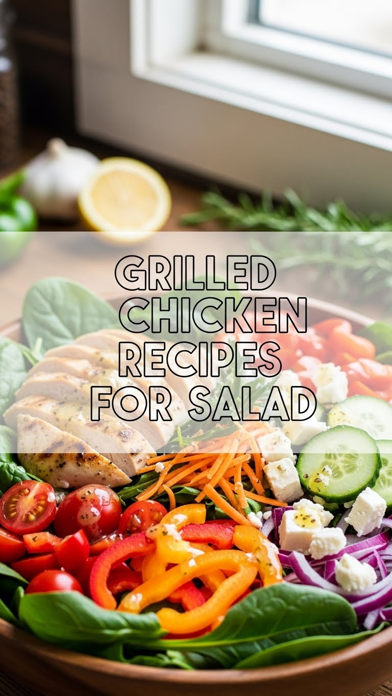 Grilled Chicken Recipes For Salad
