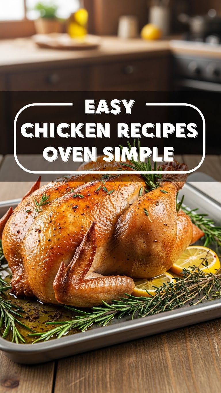 Easy Chicken Recipes Oven Simple